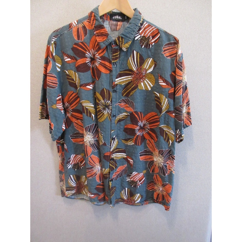 Jogal Hawaiian Shirt Size XXL